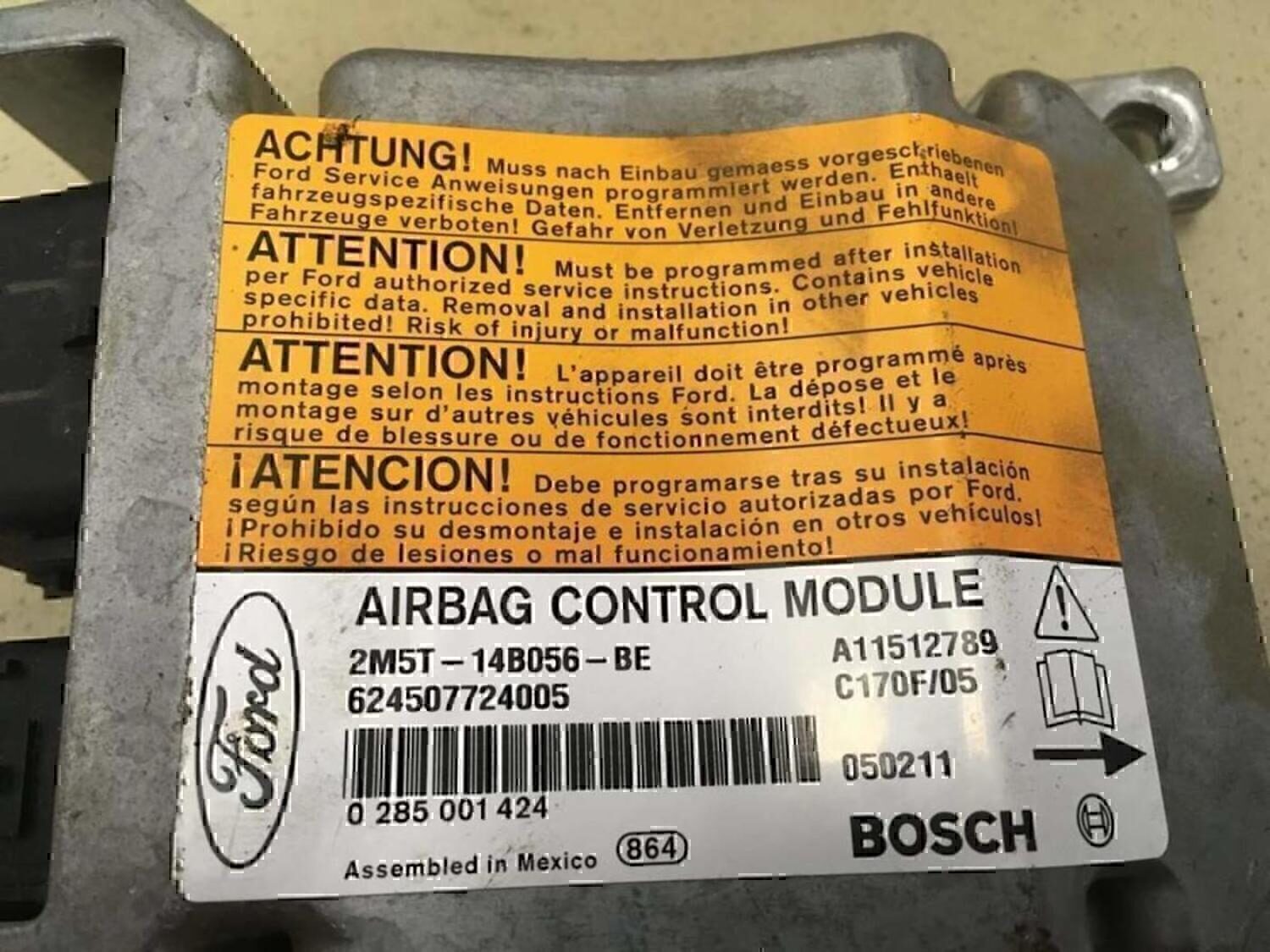 Блок управления AIR BAG — фото 4