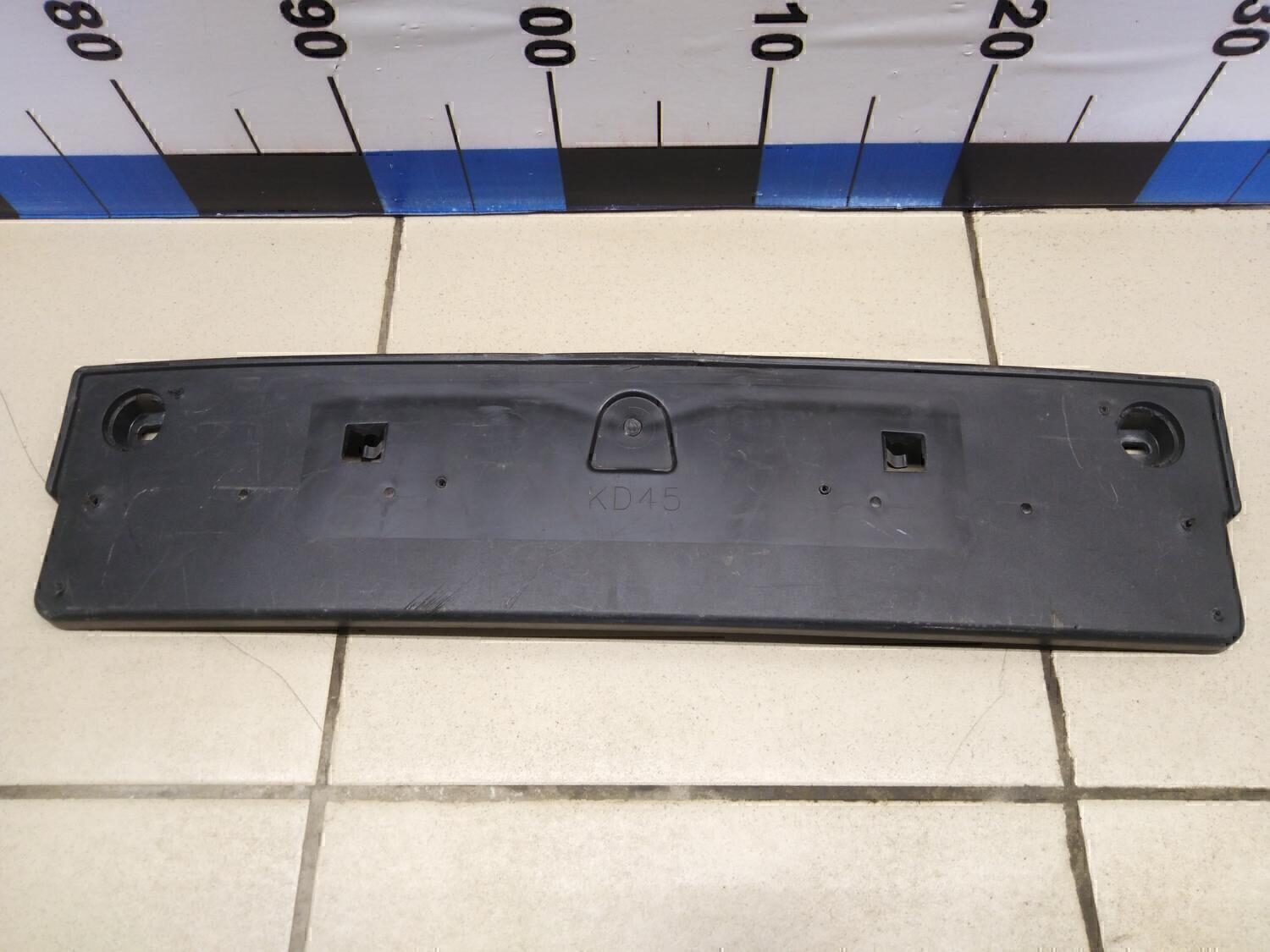 Накладка переднего бампера под номер MAZDA CX 5 2012>