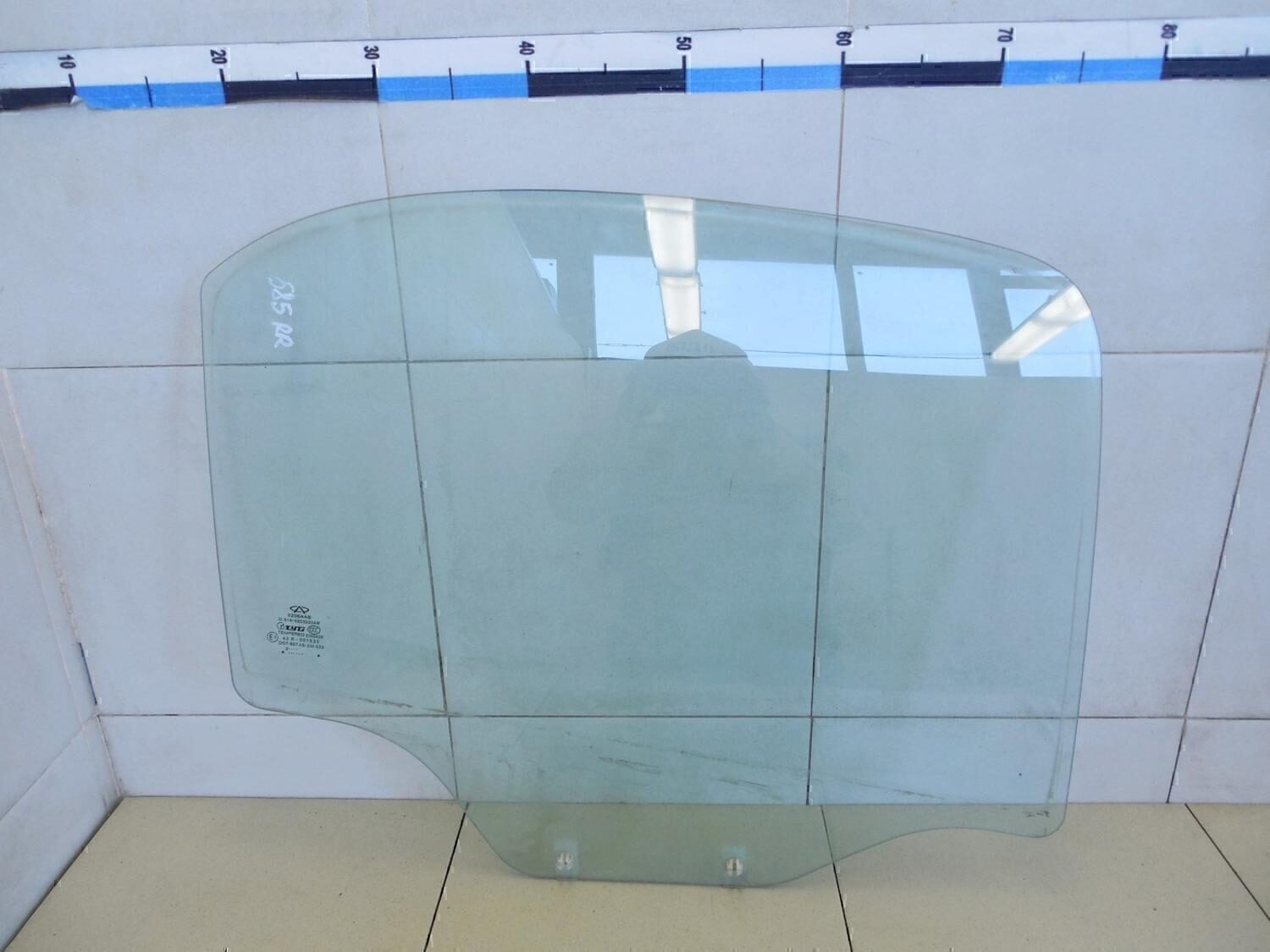 Стекло двери задней правой Chery Indis 2011>