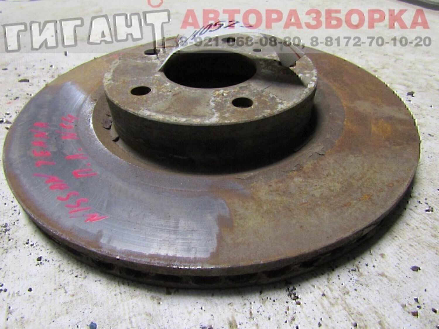 Диск тормозной передний вентилируемый NISSAN Teana J31 2006-2008