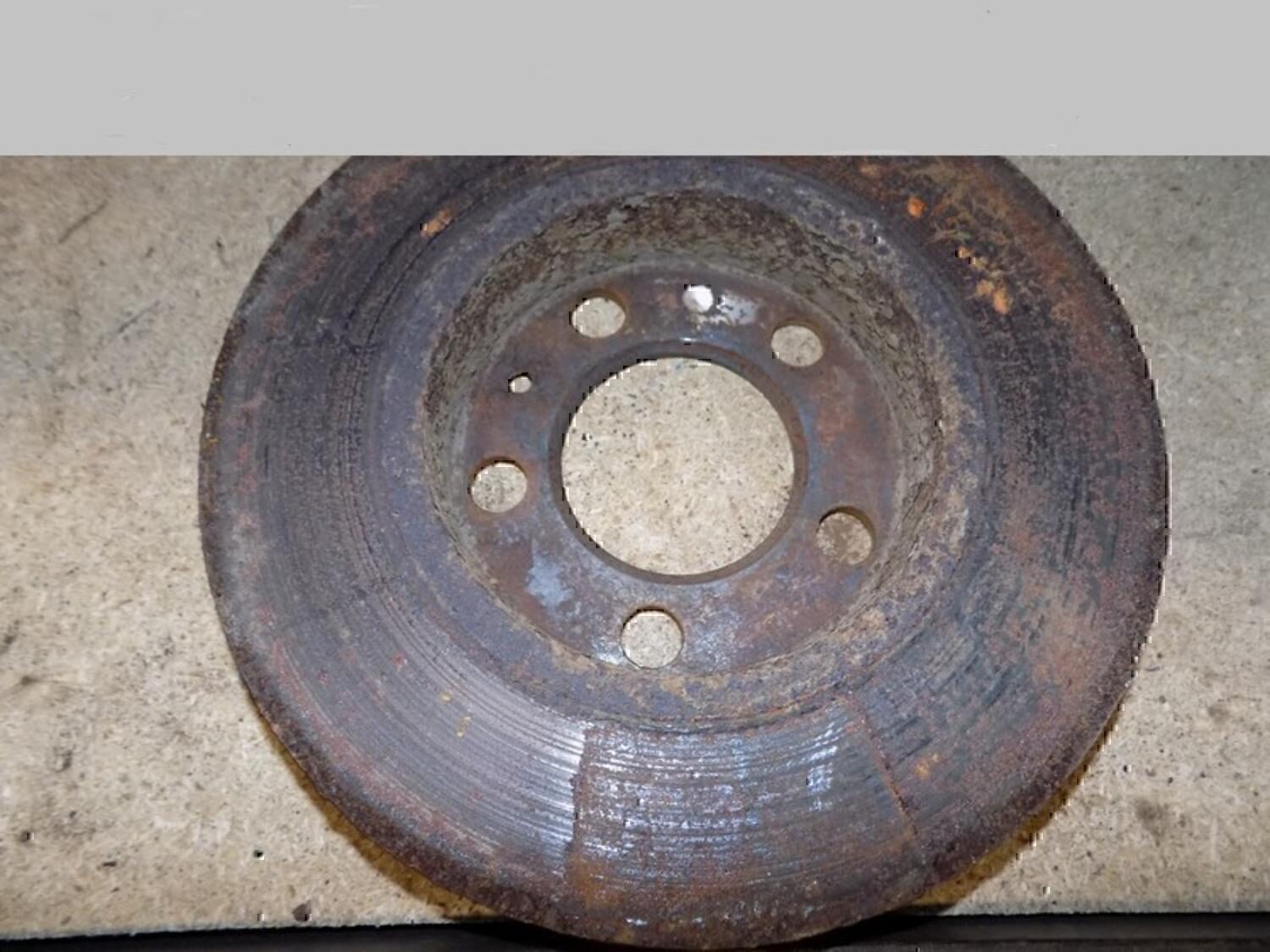 Диск тормозной задний Audi A3 (8L1) 1996-2003