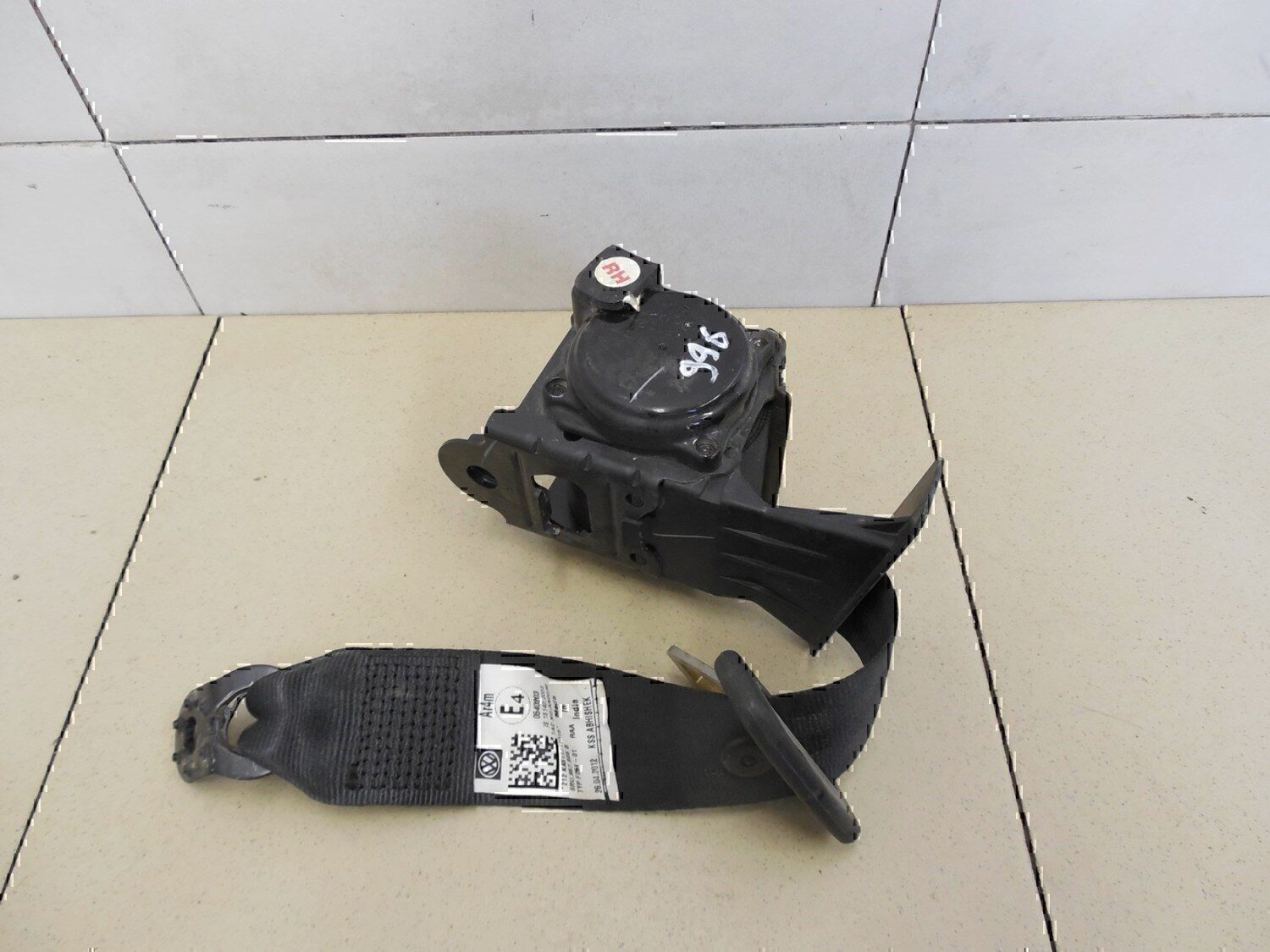 Ремень безопасности VW Polo (Sed RUS) 2011>