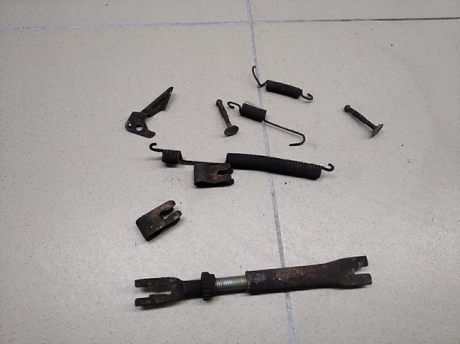 К-кт установочный задних колодок VW Polo (Sed RUS) 2011>