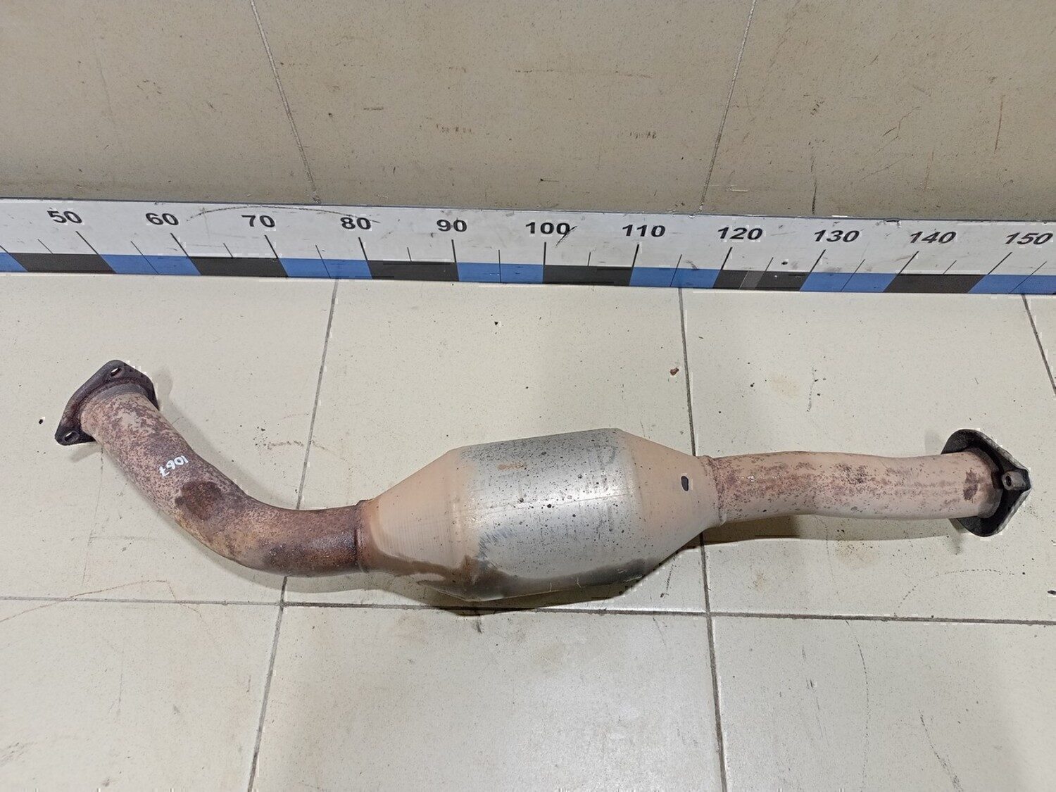 Приемная труба глушителя TOYOTA Land Cruiser (150)-Prado 2009>