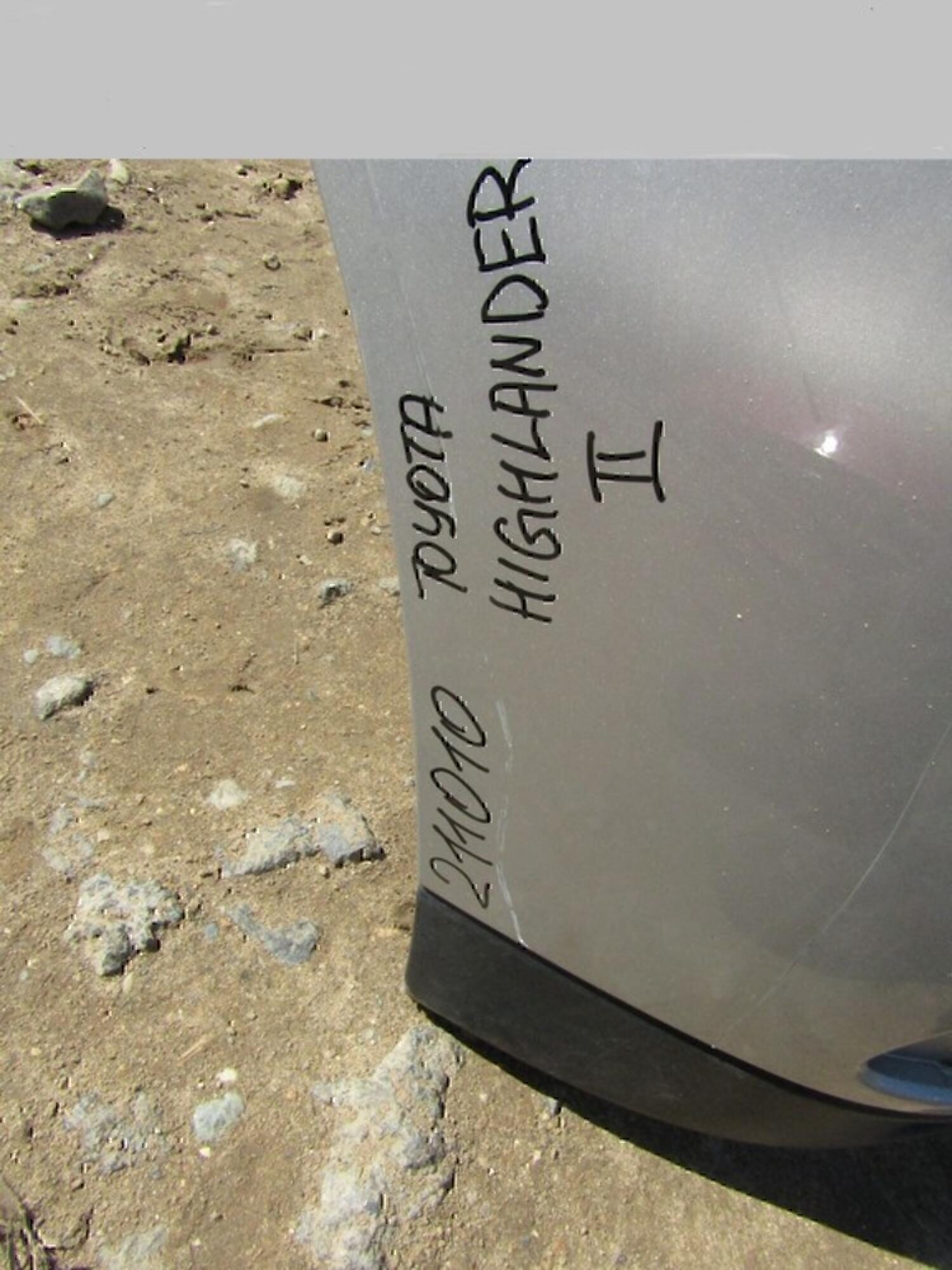 Бампер передний TOYOTA Highlander II 2007-2013