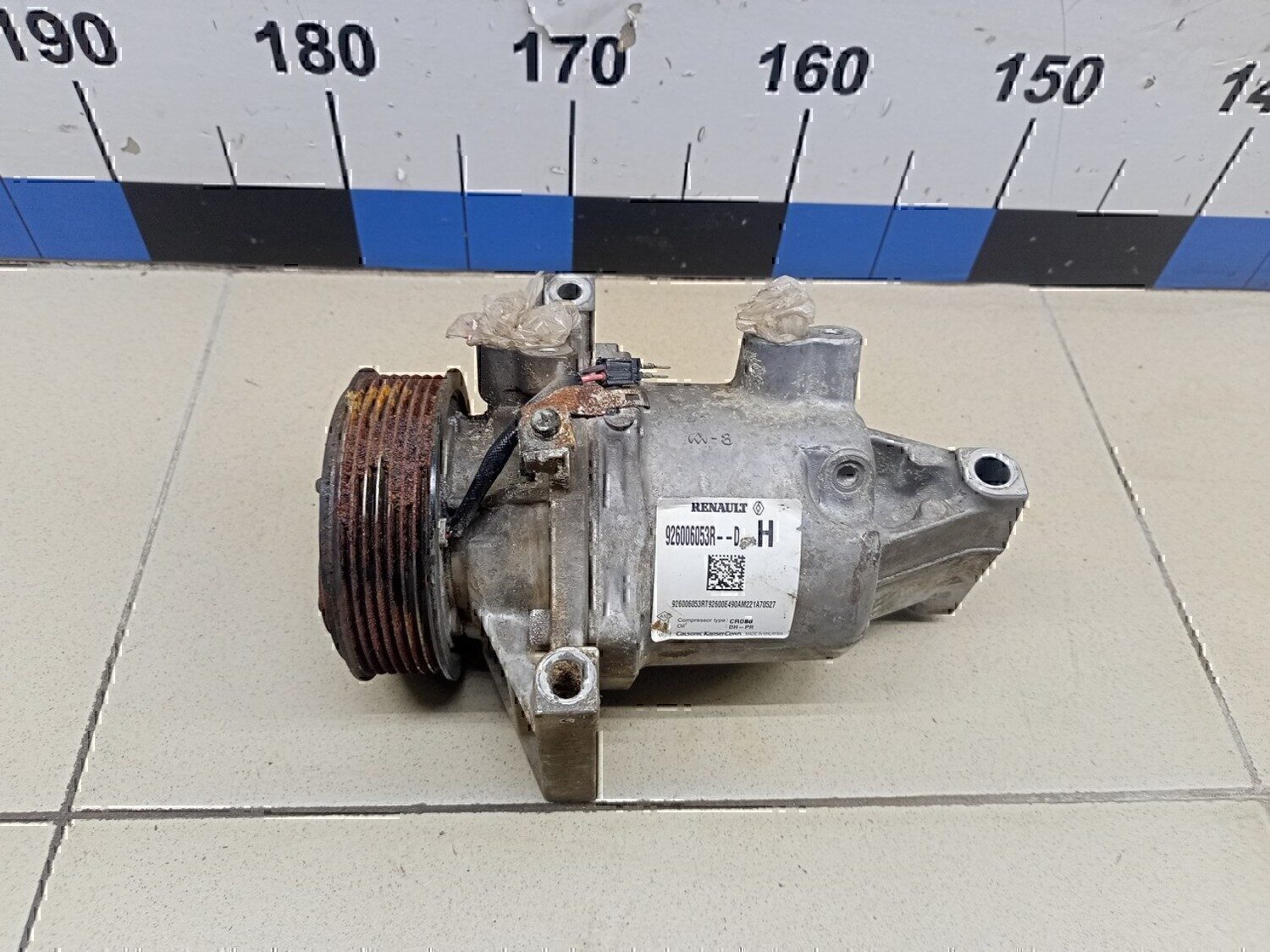 Компрессор системы кондиционирования RENAULT Duster II 2021>