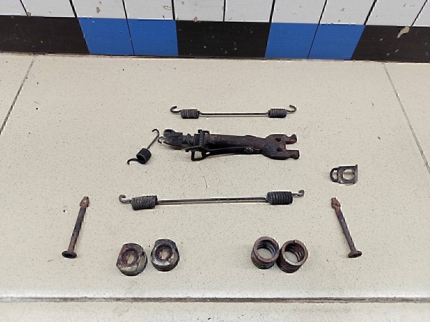 К-кт установочный задних колодок RENAULT Kaptur 2016>