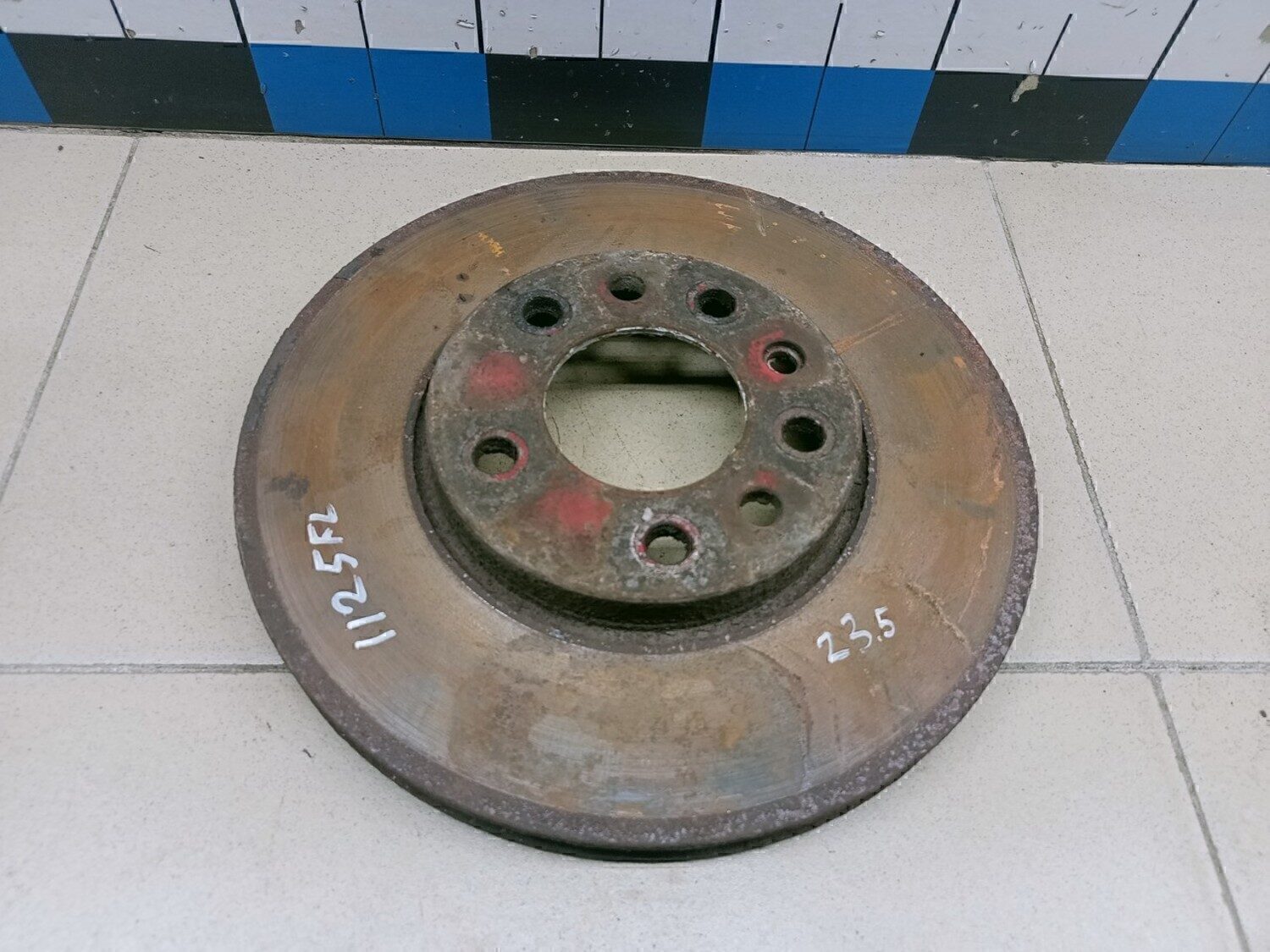 Диск тормозной передний вентилируемый OPEL Vectra C 2002-2008