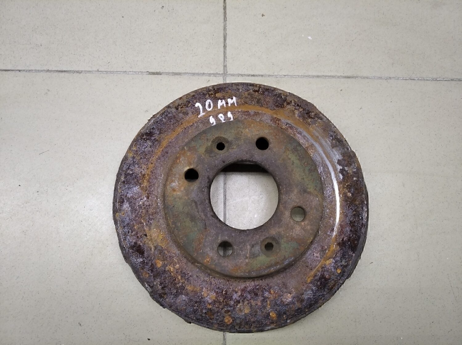 Диск тормозной передний вентилируемый RENAULT Clio/Symbol 1998-2008