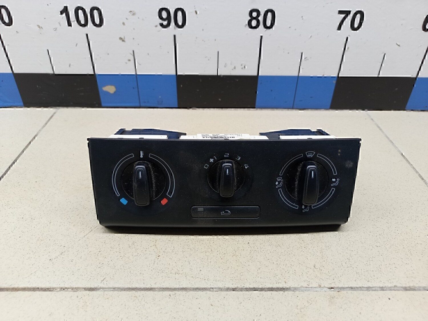 Блок управления отопителем SKODA Fabia 2007-2015