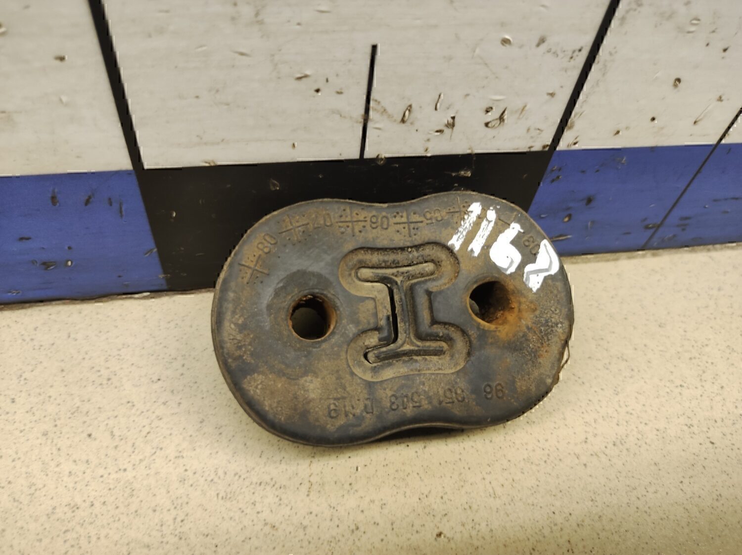 Резинка подвеса глушителя Chevrolet Aveo (T250) 2005-2011