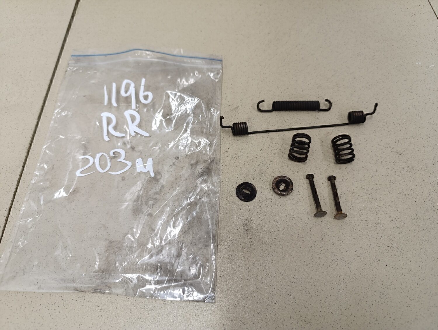 К-кт установочный задних колодок RENAULT Logan 2005-2014