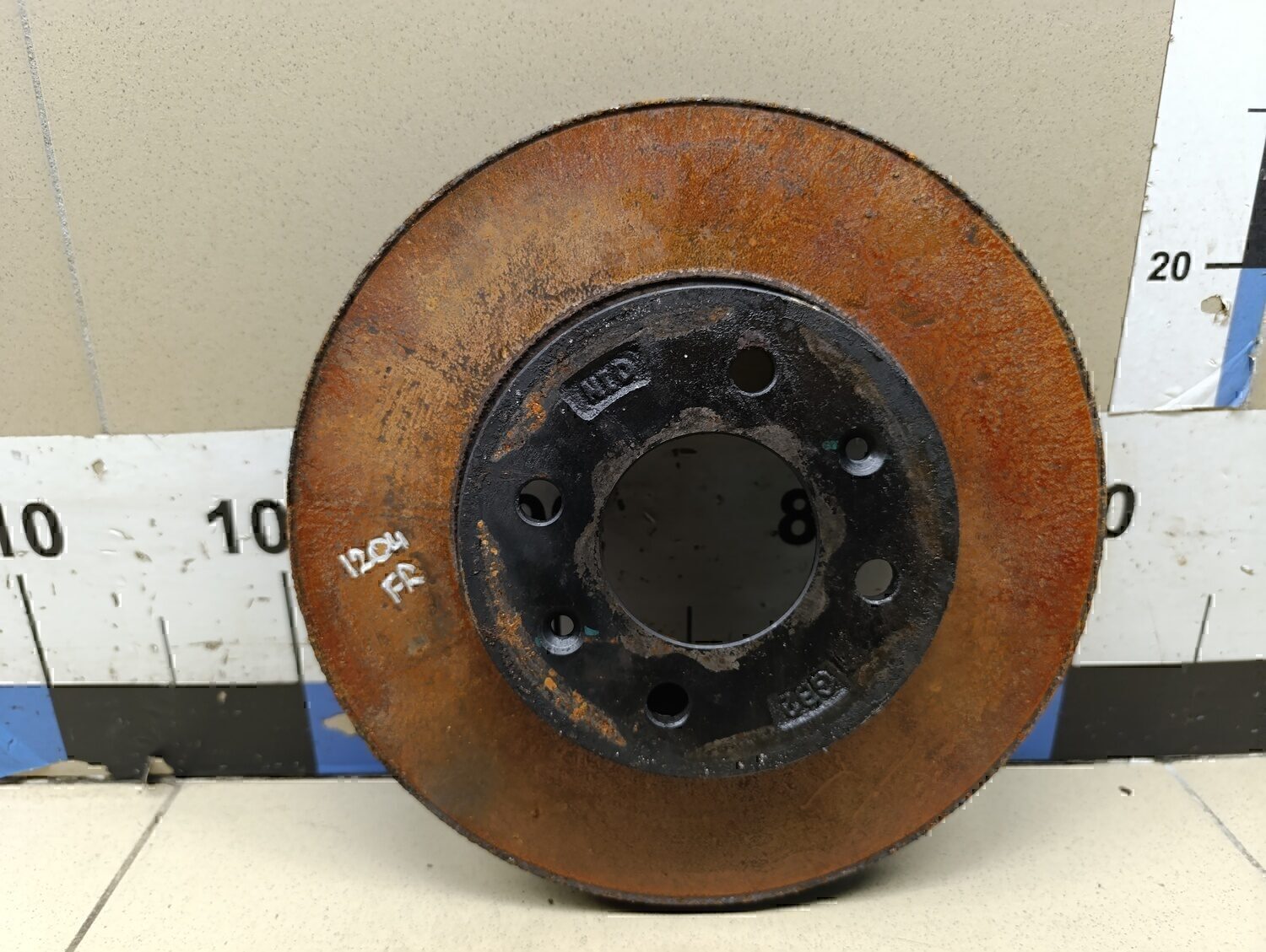 Диск тормозной передний вентилируемый HYUNDAI Solaris 2010-2017