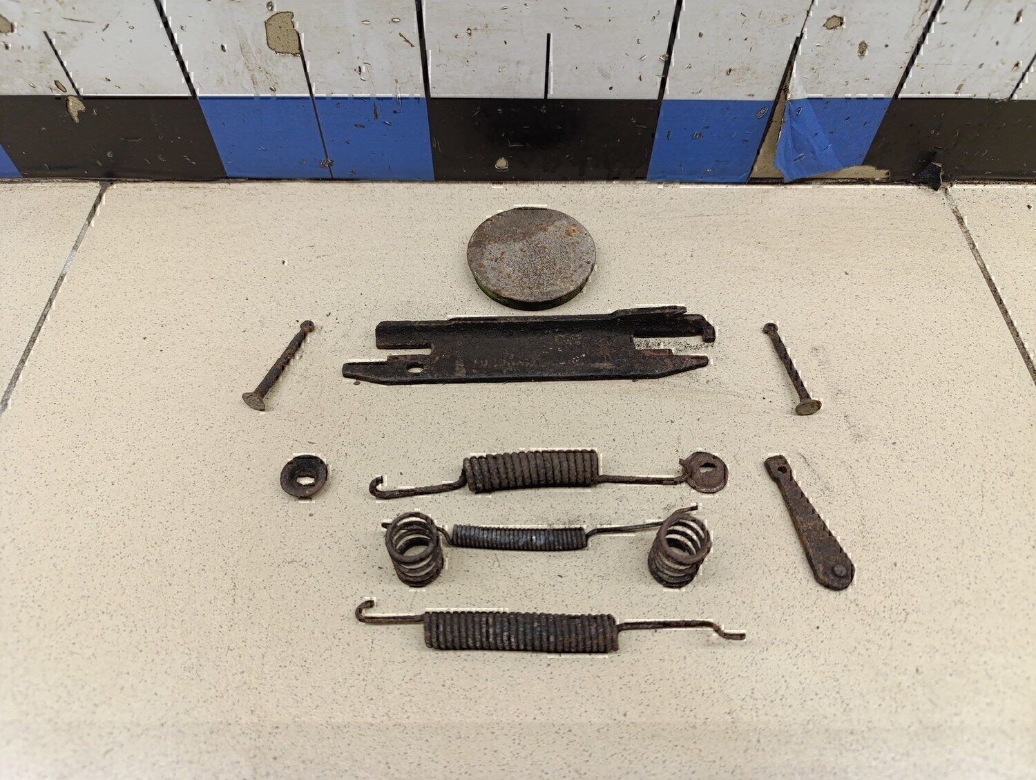 К-кт установочный задних колодок SKODA Fabia 2007-2015