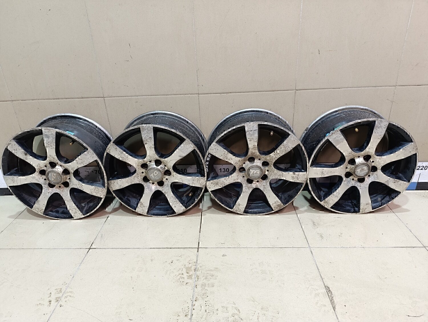 Диски колесные легкосплавные (к-кт) SKODA Fabia 2007-2015