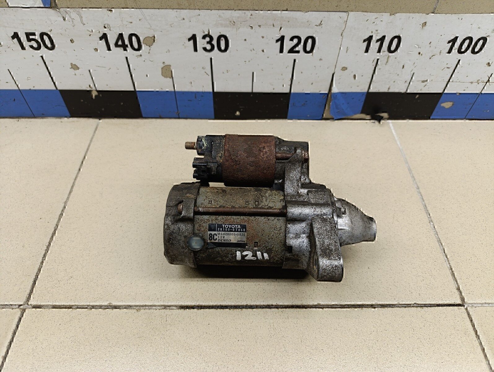 Стартер TOYOTA Corolla E18 2013>