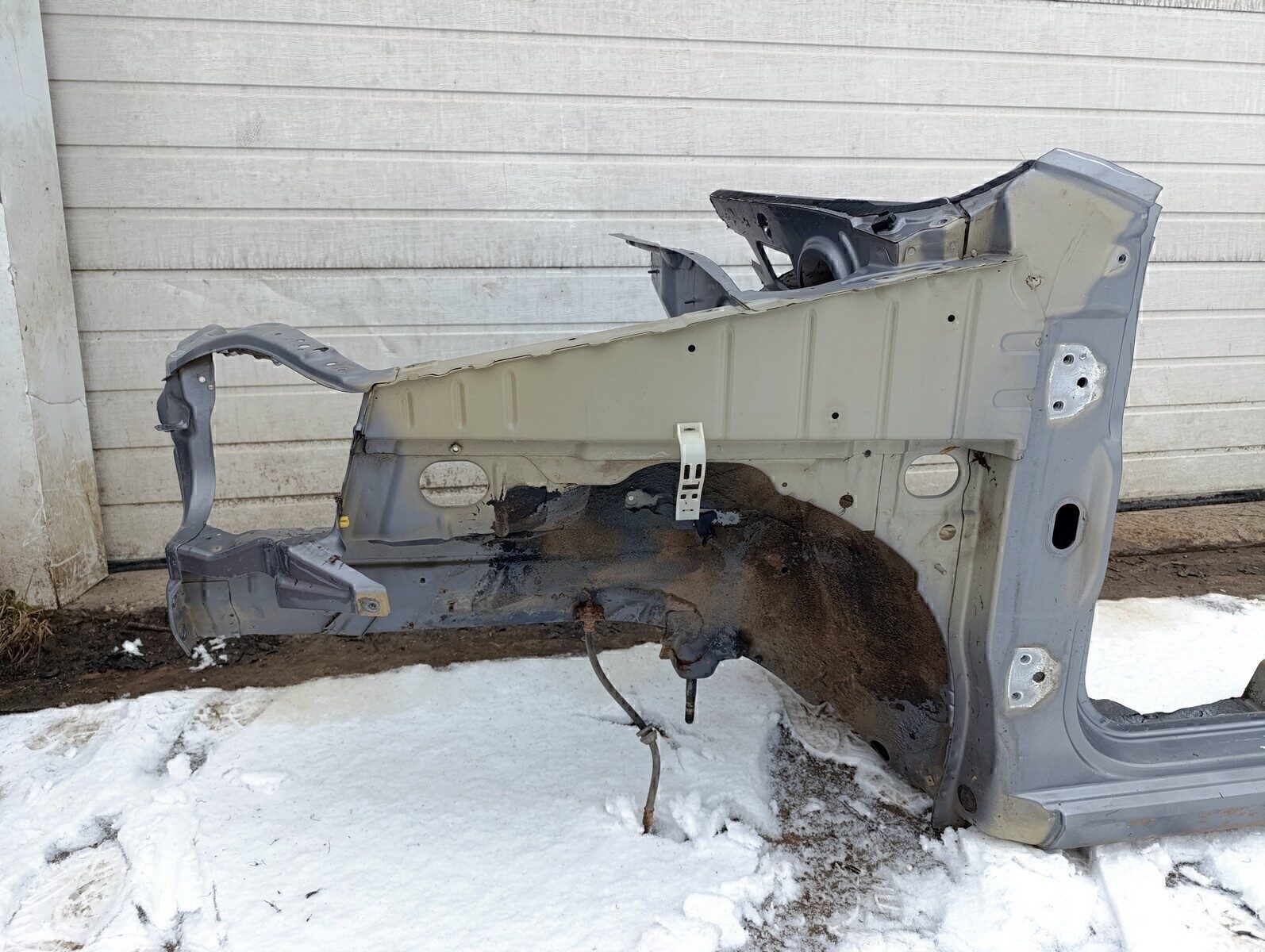 Лонжерон передний левый Chevrolet Aveo (T250) 2005-2011