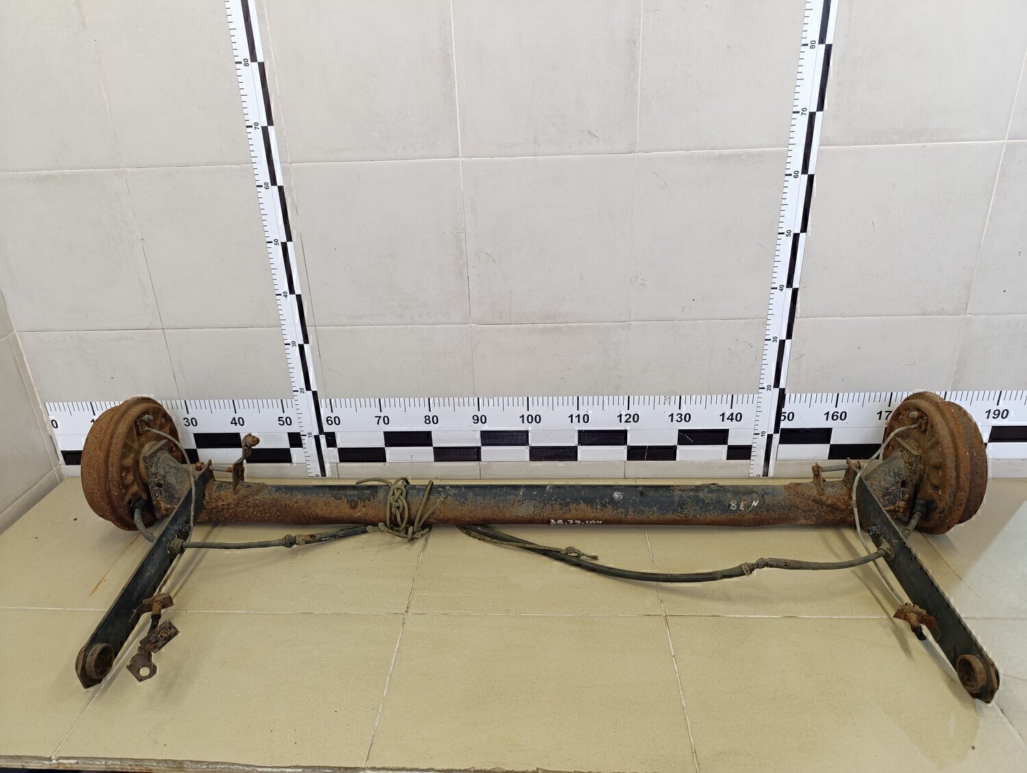 Балка задняя Audi 80/90 [B3] 1986-1991