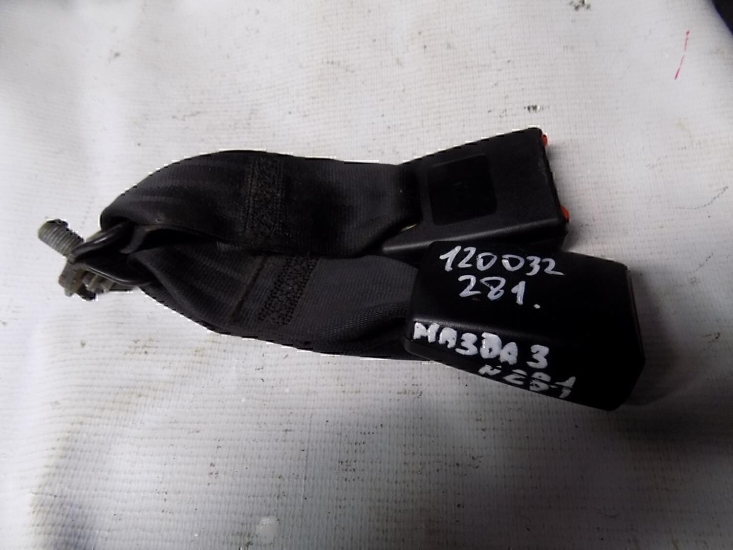 Ответная часть ремня безопасности MAZDA Mazda 3 (BK) 2002-2009