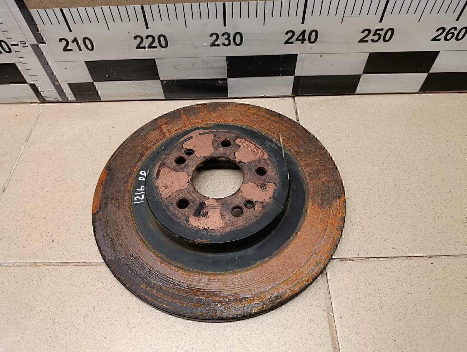 Диск тормозной задний Chery Tiggo 8 Pro Max (T1D) 2022>