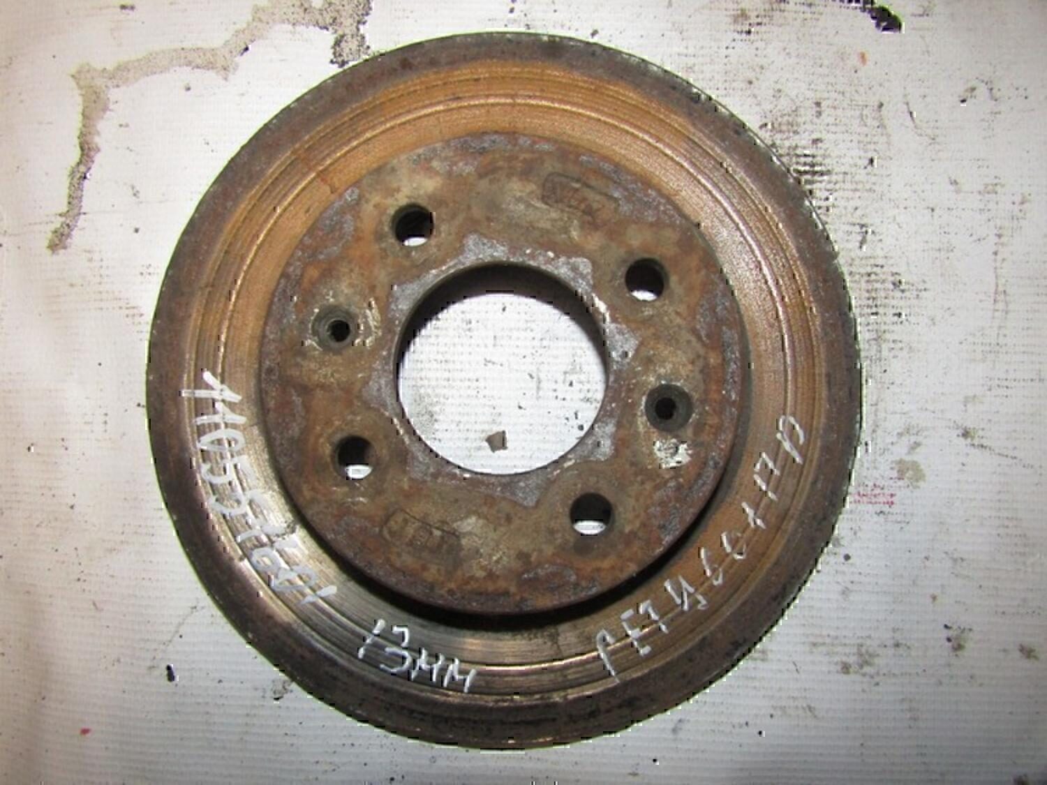 Диск тормозной передний вентилируемый HYUNDAI Getz 2002-2010