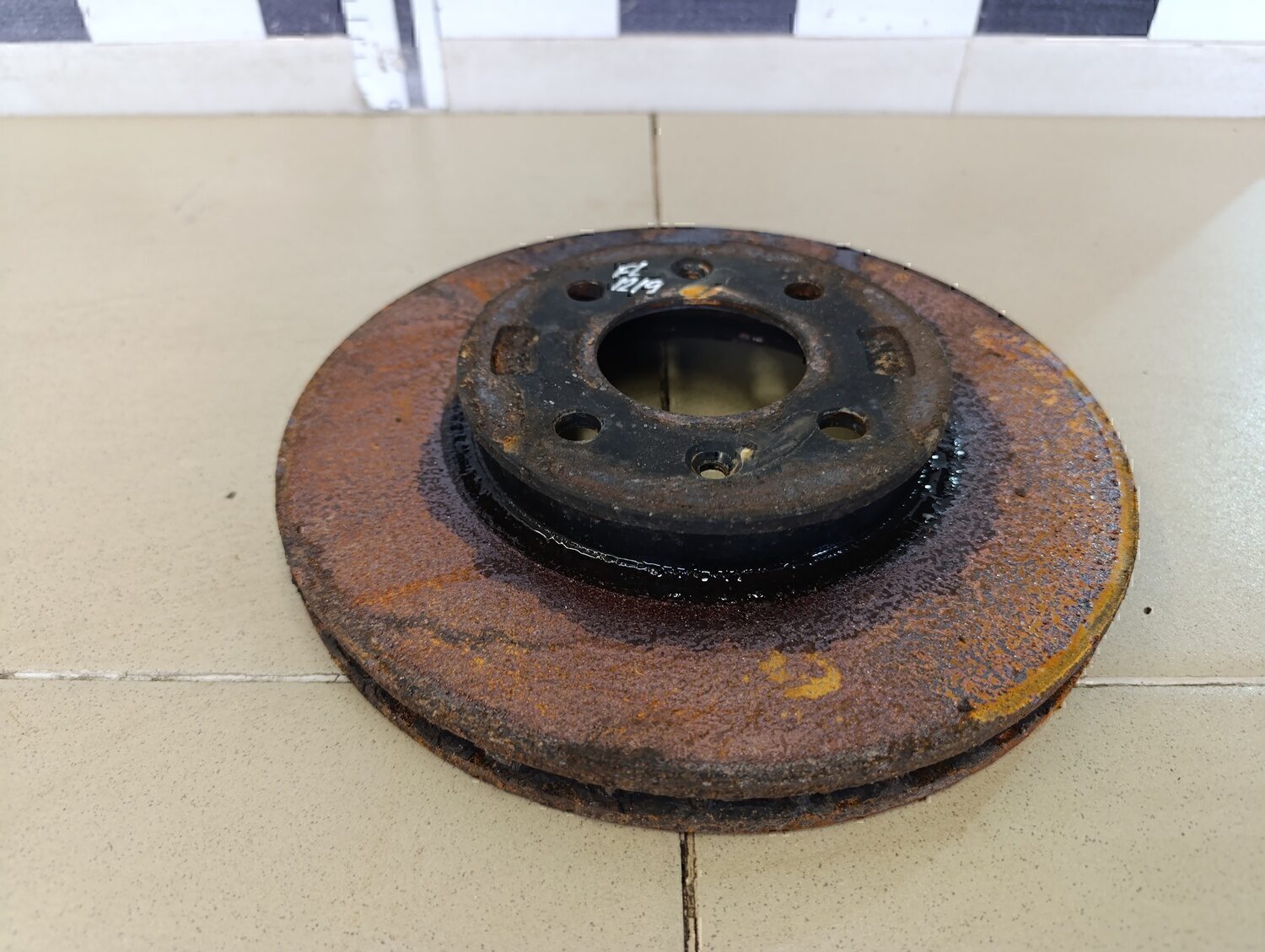 Диск тормозной передний вентилируемый HYUNDAI Solaris 2010-2017