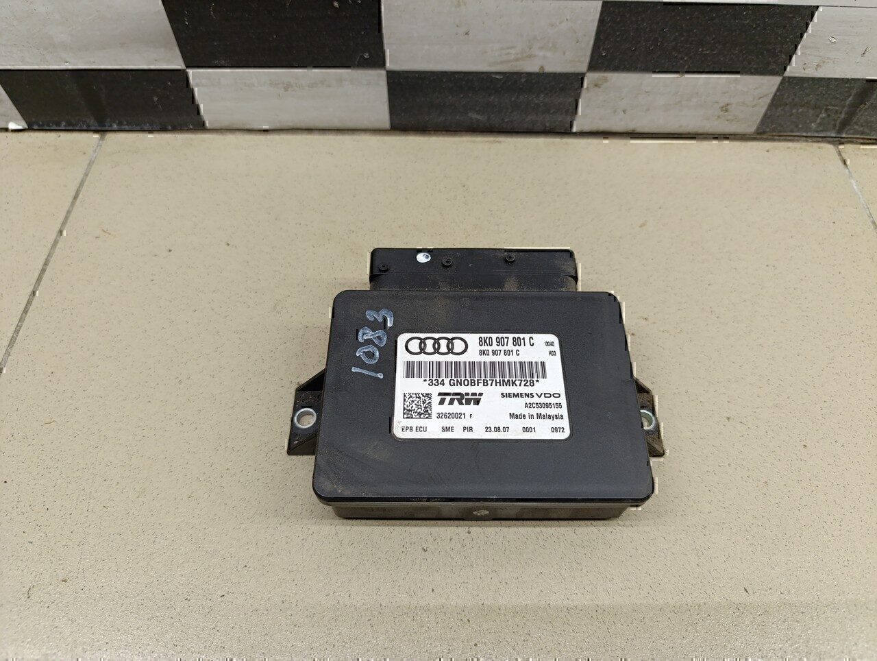 Блок управления парковочным тормозом Audi A4 [B8] 2007-2015