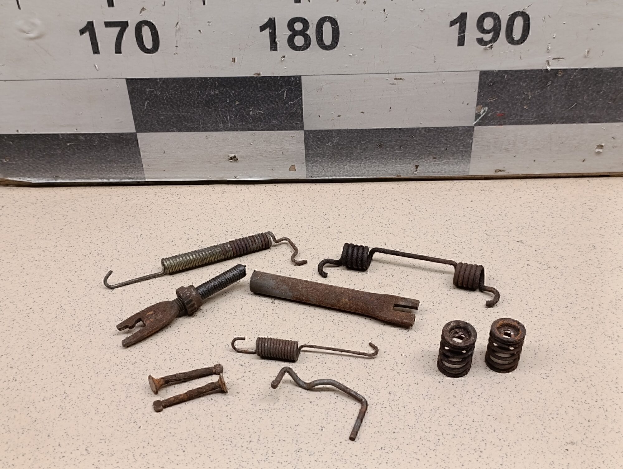 К-кт установочный задних колодок Chevrolet Aveo (T250) 2005-2011