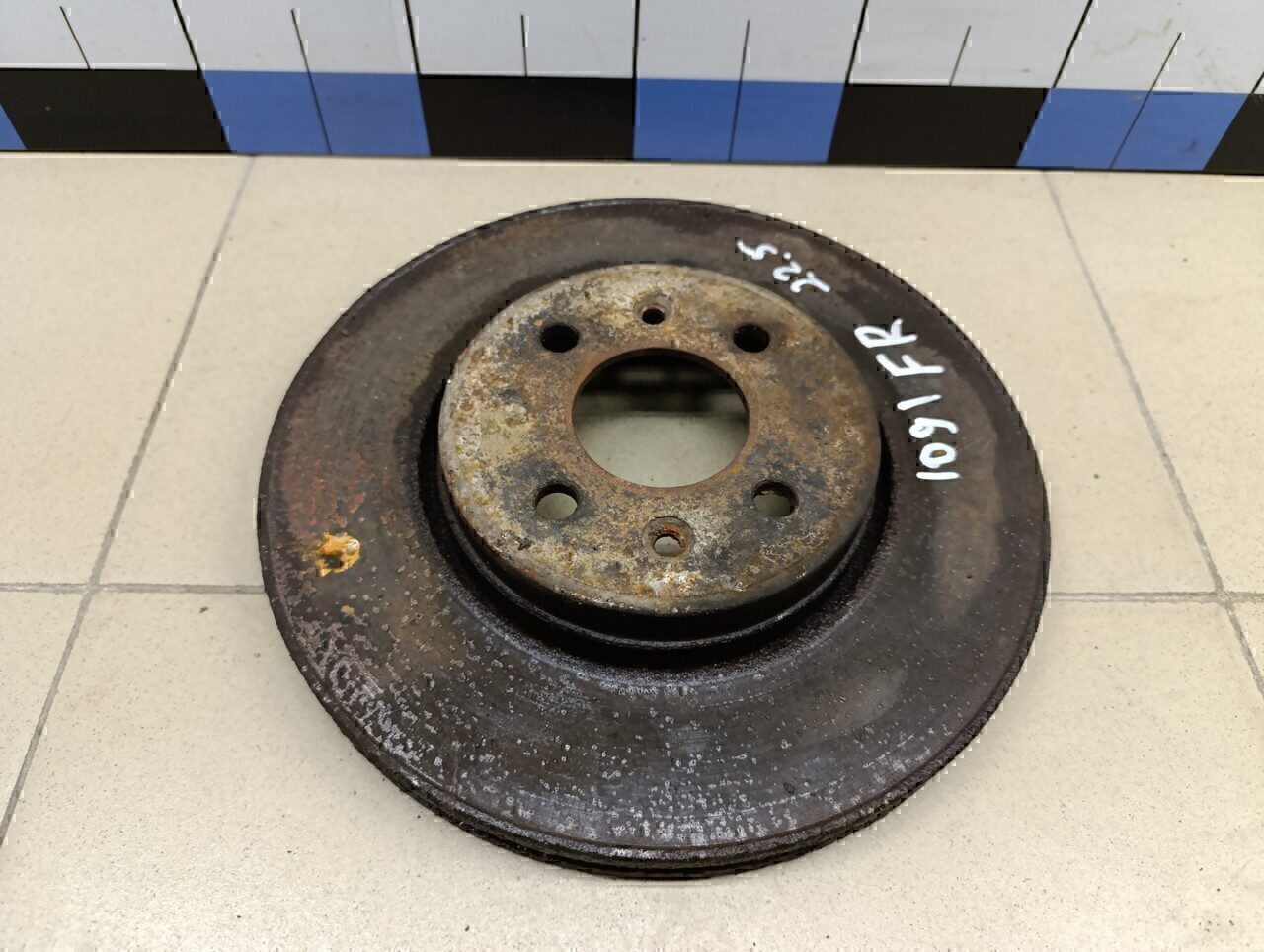 Диск тормозной передний вентилируемый RENAULT Megane II 2002-2009