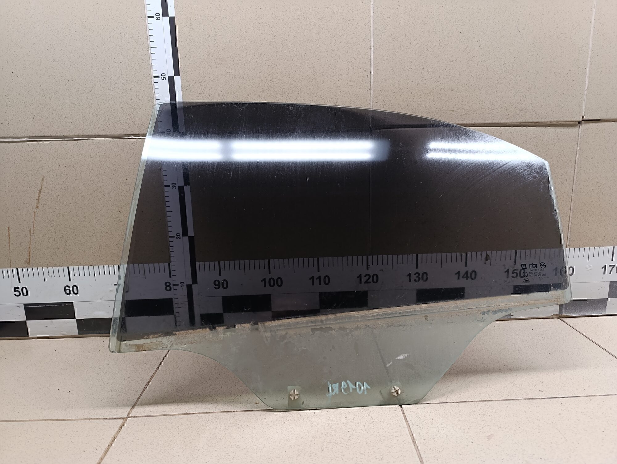 Стекло двери задней левой Chevrolet Aveo (T250) 2005-2011