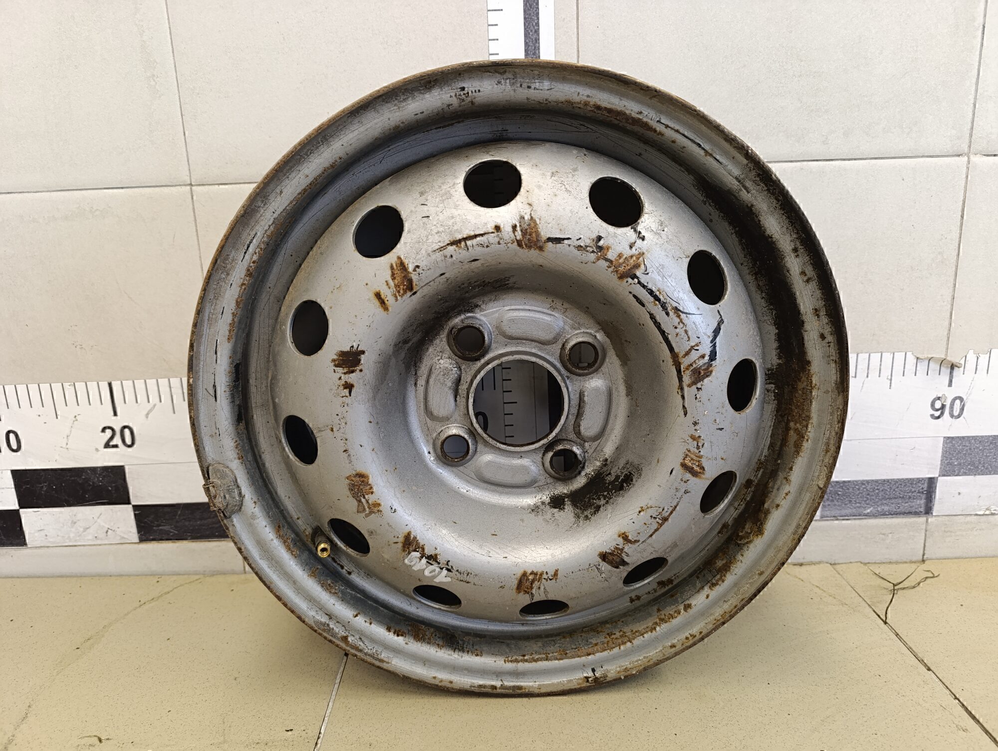 Диск колесный железо Chevrolet Aveo (T200) 2003-2008