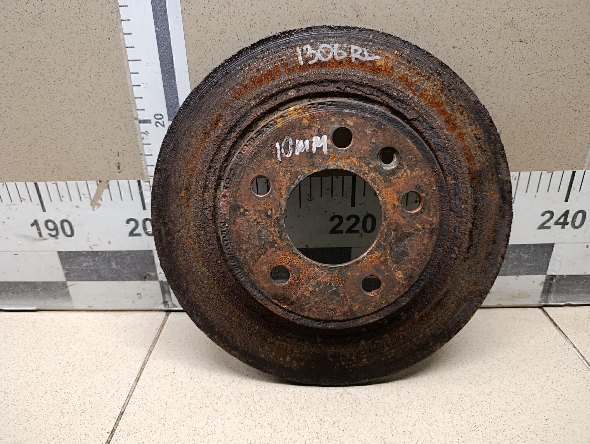 Диск тормозной задний Chevrolet Orlando 2011-2015