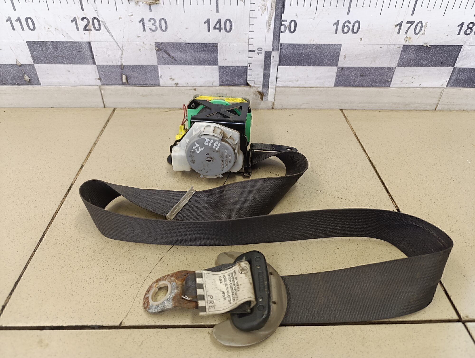 Ремень безопасности с пиропатроном TOYOTA Corolla E15 2006-2013