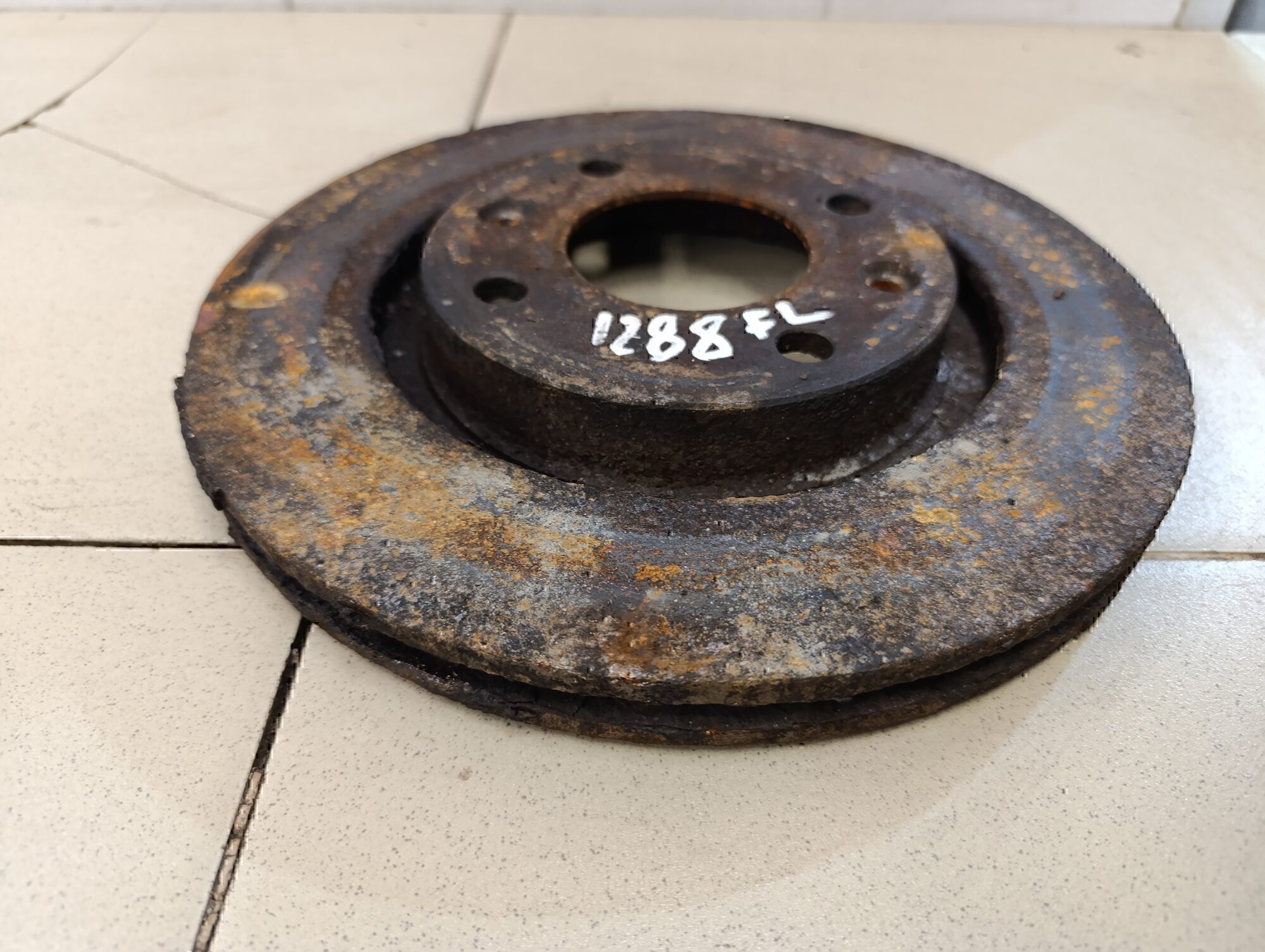 Диск тормозной передний вентилируемый CITROEN 206 1998-2012