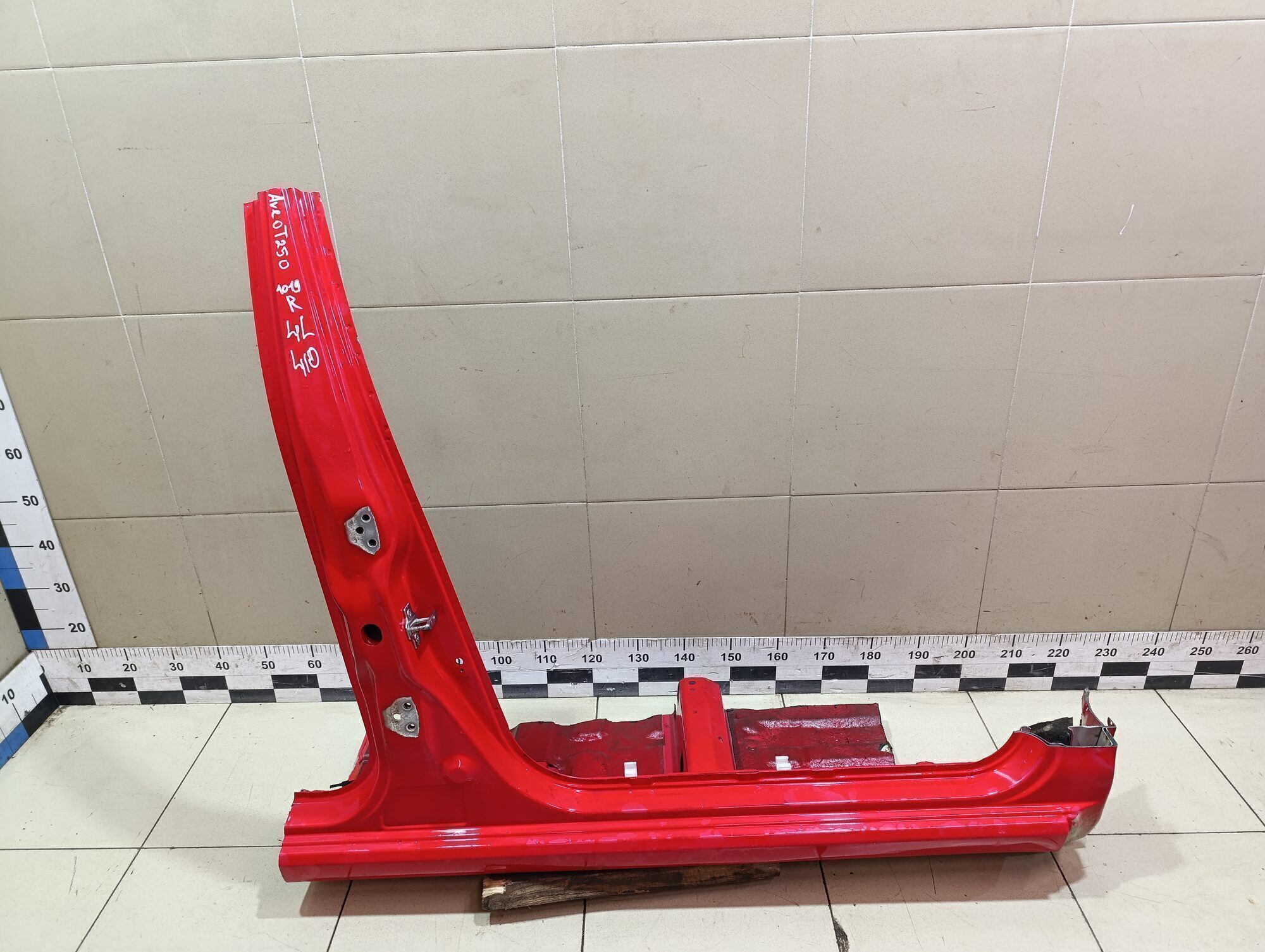 Порог со стойкой правый Chevrolet Aveo (T250) 2005-2011