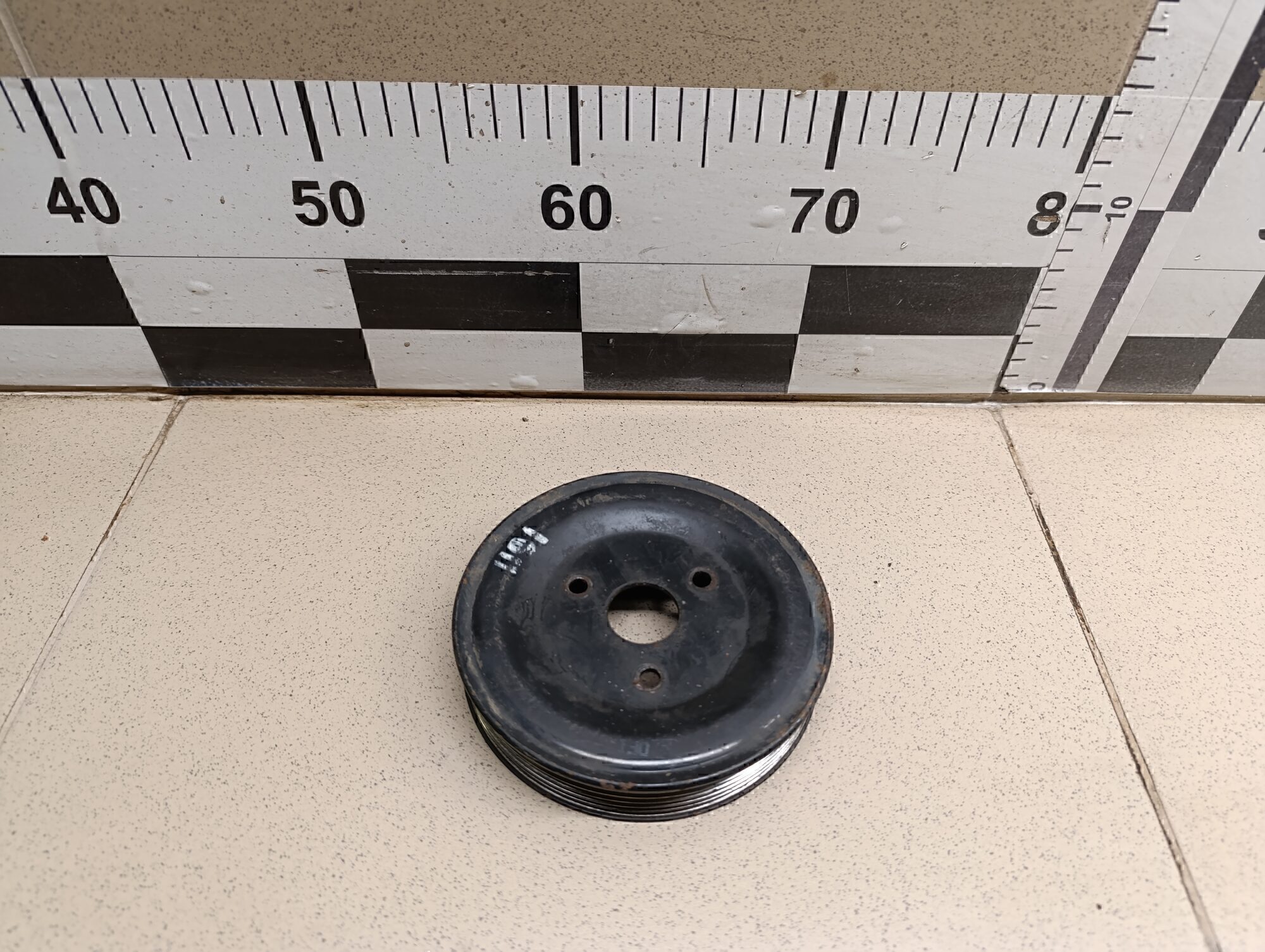 Шкив водяного насоса (помпа) MITSUBISHI Lancer (CX,CY) 2007>