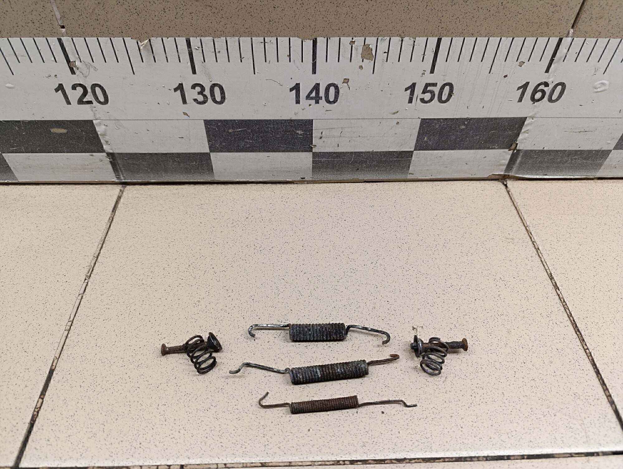 К-кт установочный задних колодок SKODA Fabia 2007-2015