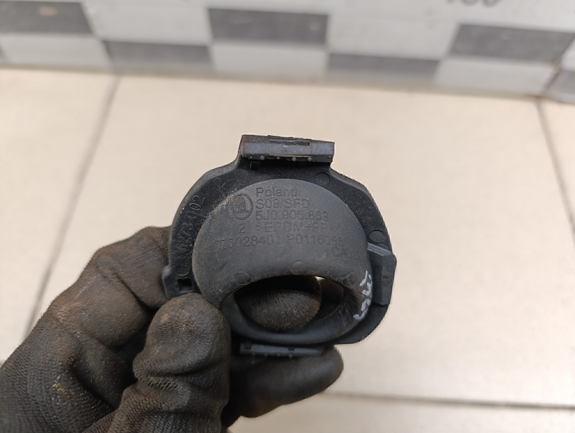 Пыльник (кузов внутри) SKODA Fabia 2007-2015