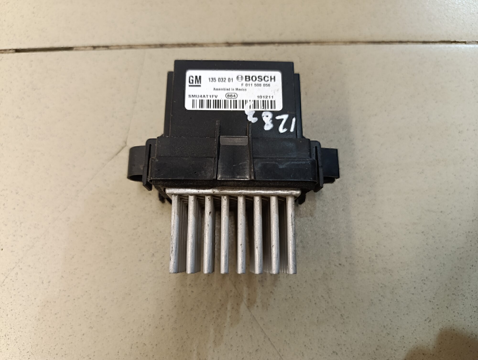 Резистор отопителя Chevrolet Cruze 2009-2016