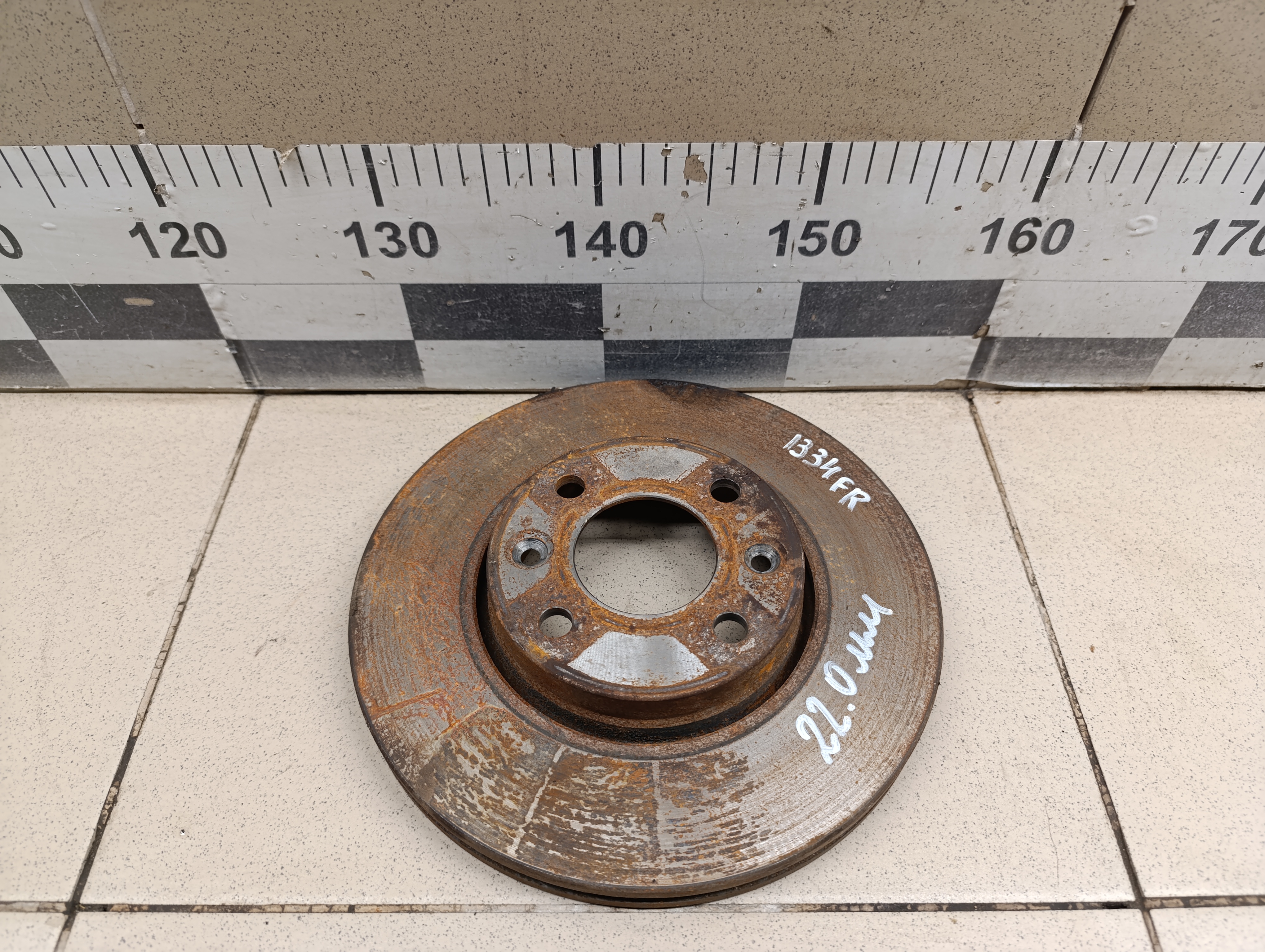 Диск тормозной передний вентилируемый NISSAN Almera (G15) 2013>