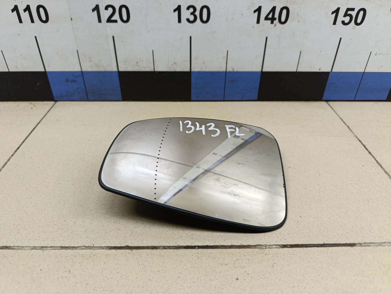 Стекло зеркала левого RENAULT Fluence 2010>