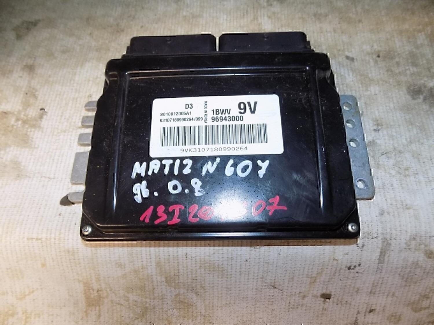 Блок управления двигателем DAEWOO Matiz 2001-2015