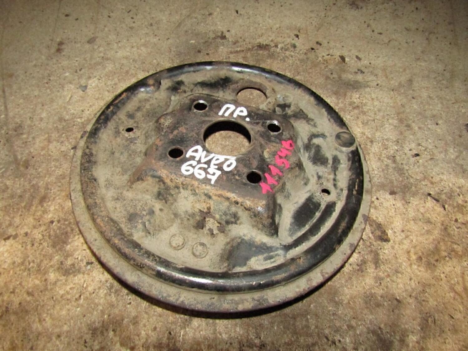 Щит опорный задний правый Chevrolet Aveo (T200) 2003-2008