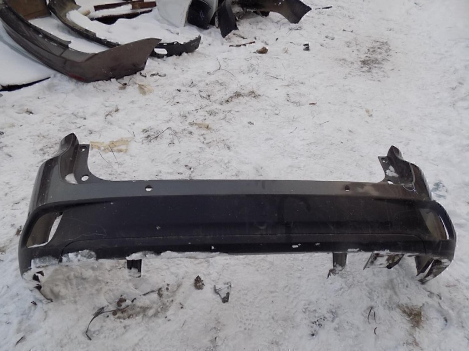 Накладка заднего бампера TOYOTA Highlander III 2013>